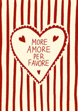 More Amore Poster och Canvastavla