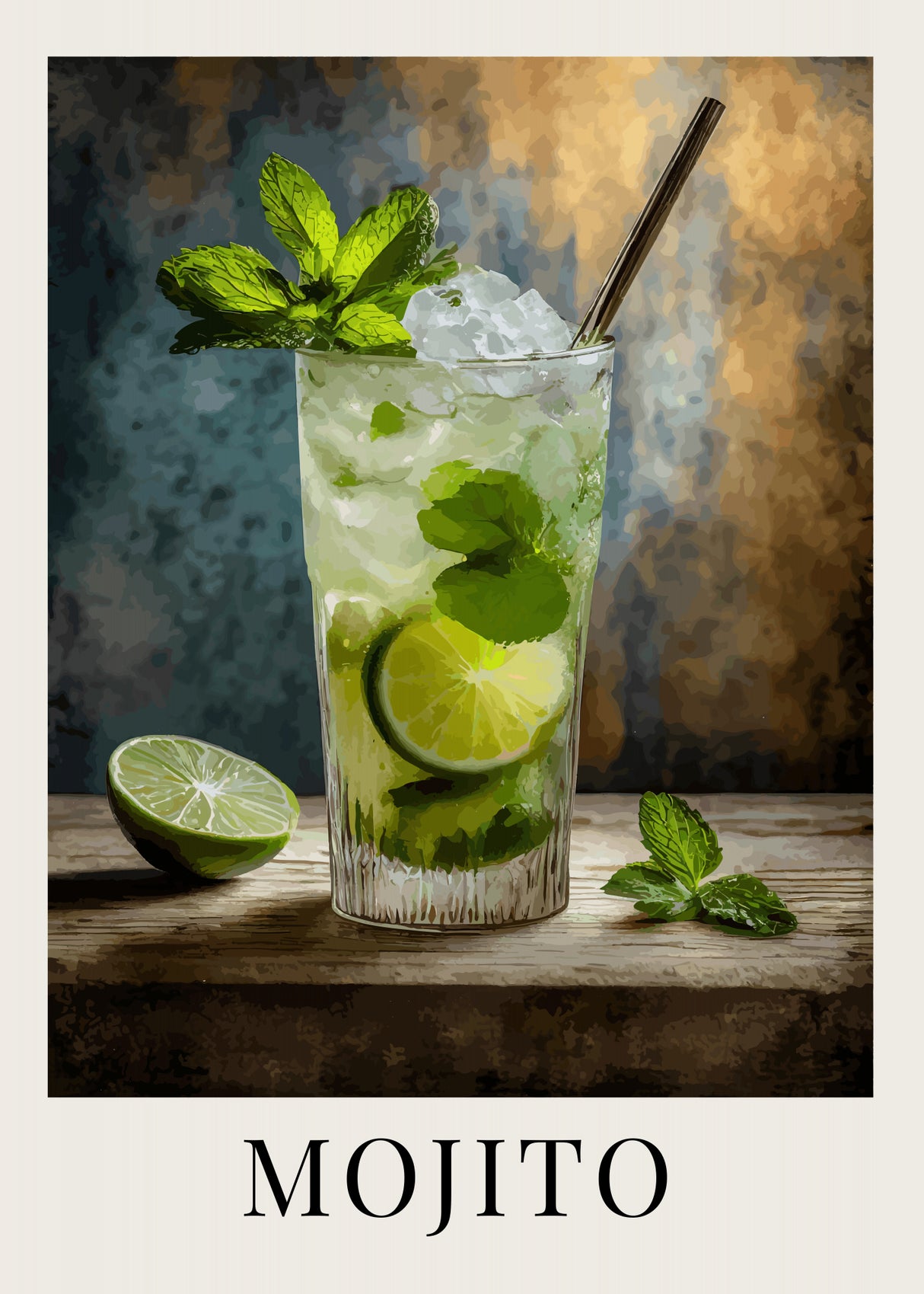 Mojito Poster och Canvastavla