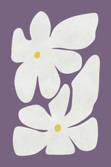 White Narcissus Flower Poster och Canvastavla