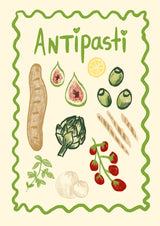 Antipasti Poster och Canvastavla