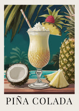 Pina Colada Poster och Canvastavla