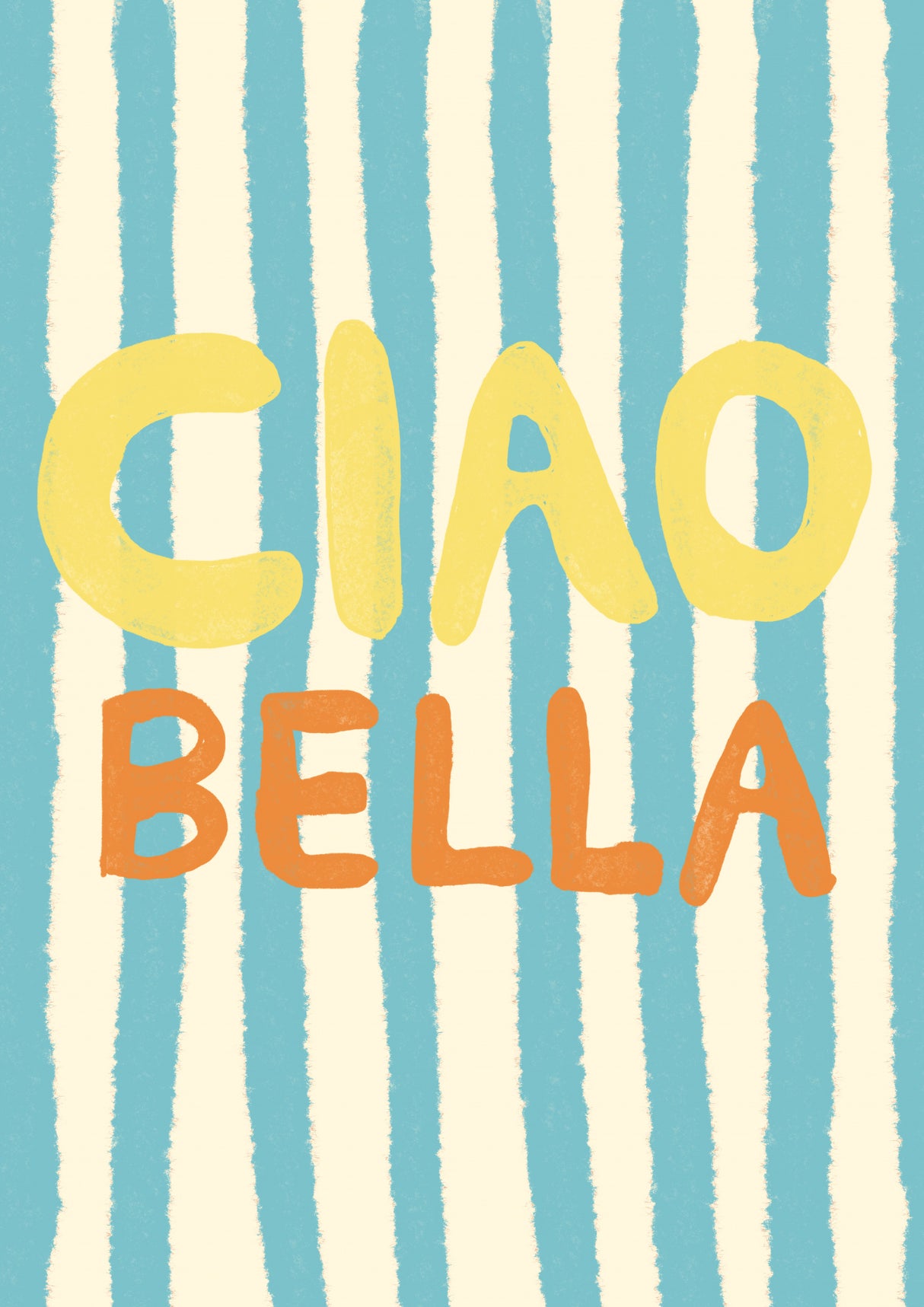 Ciao Bella IV Poster och Canvastavla