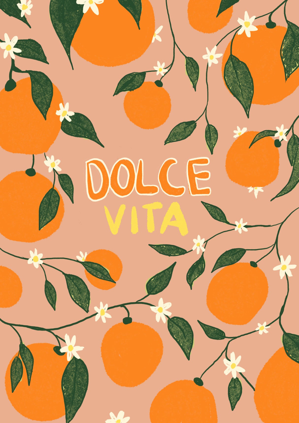 Dolce Vita & Oranges Poster och Canvastavla