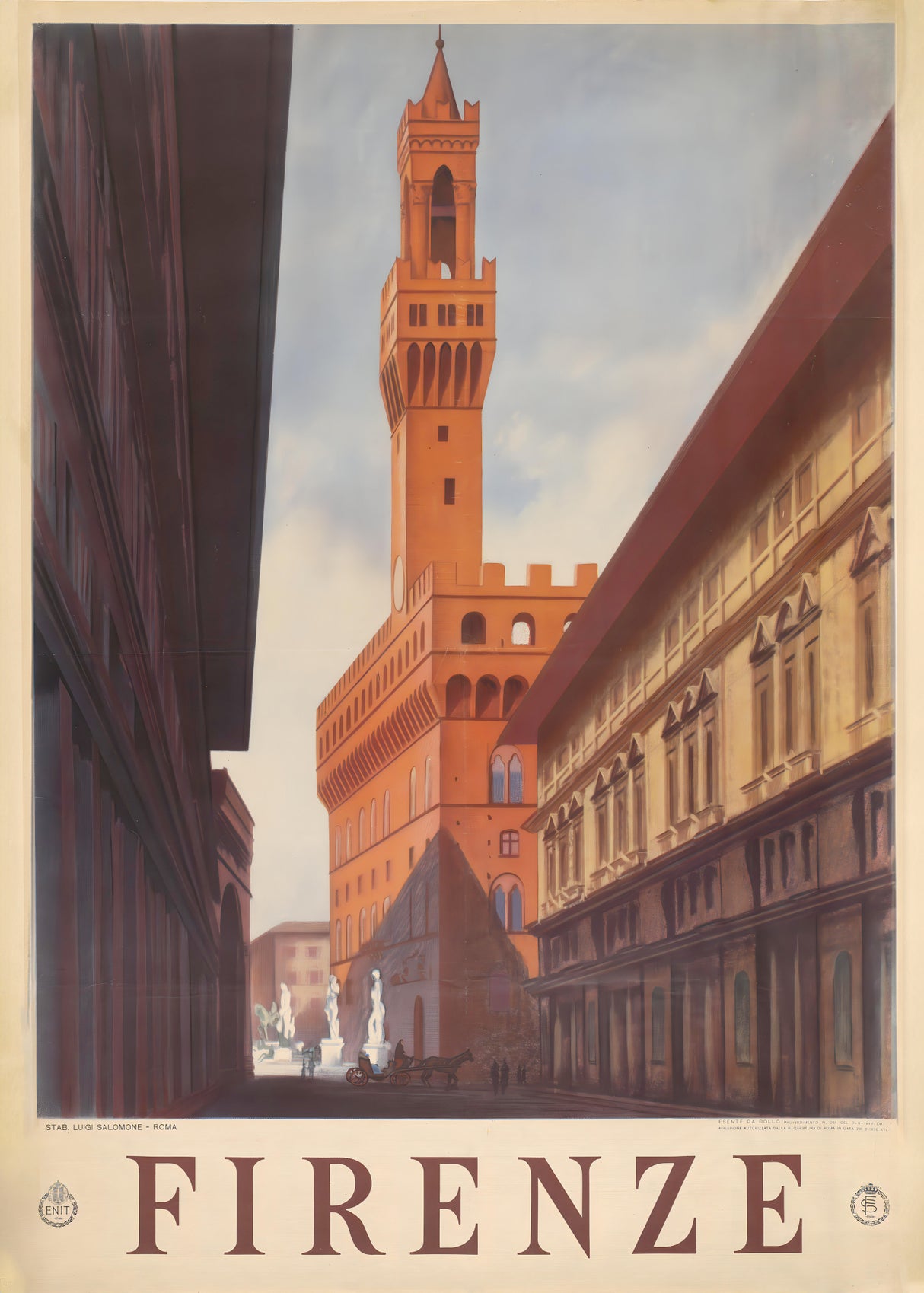 Firenze - Florence Poster och Canvastavla