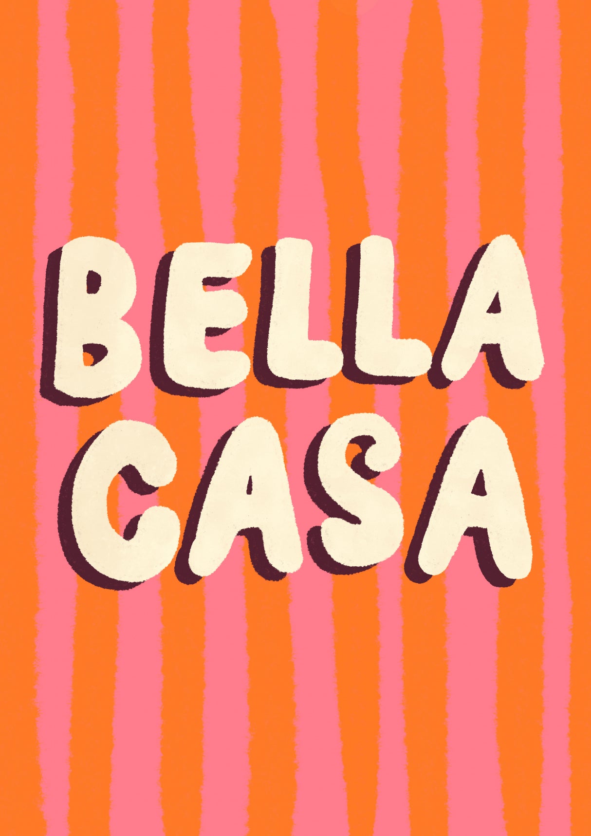 Bella Casa Poster och Canvastavla