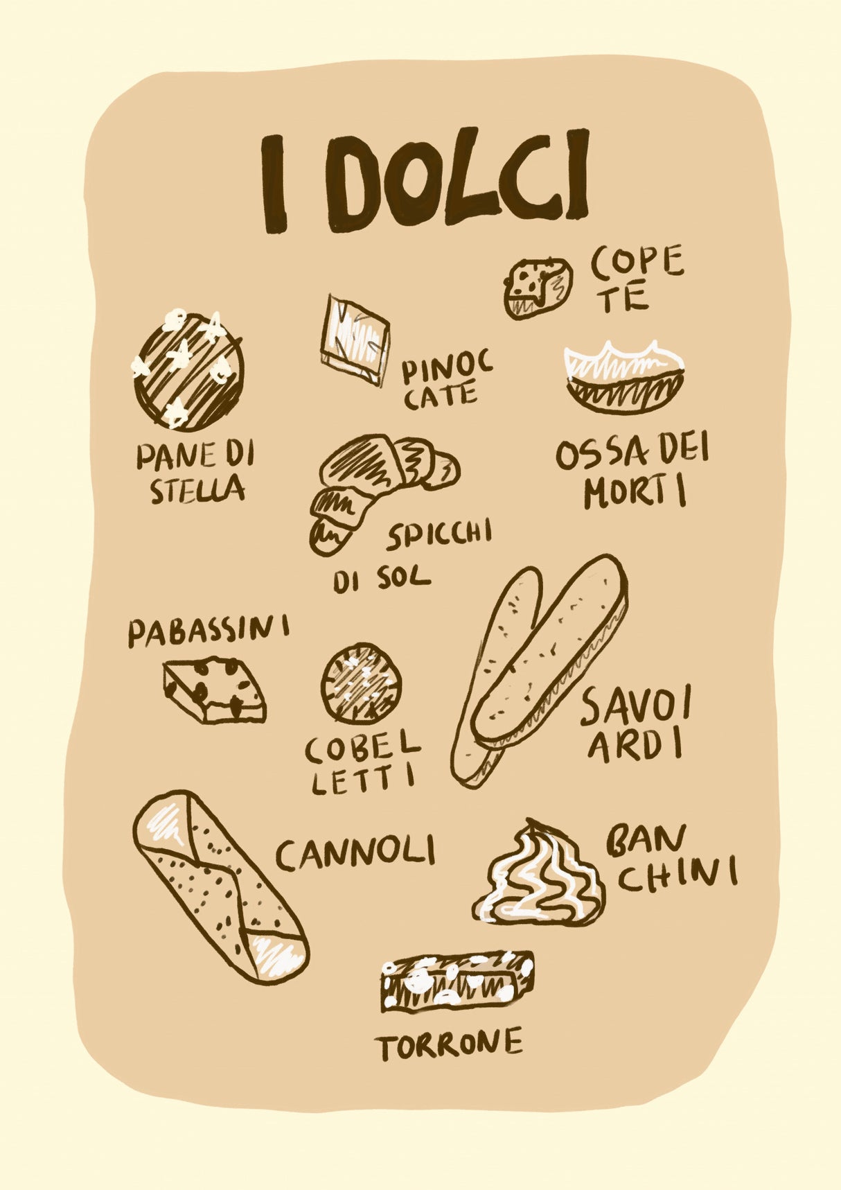 Dolci Up Poster och Canvastavla