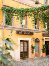 Ristorante Trastevere Rome Poster och Canvastavla