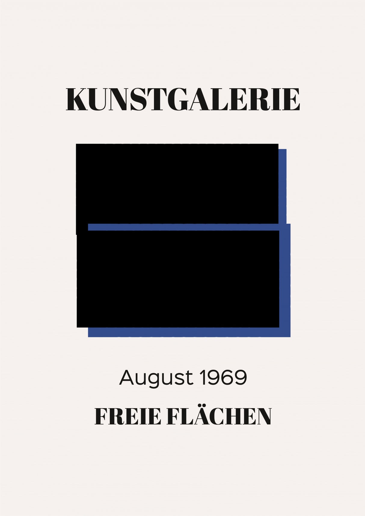 Kunstgalerie no. 02 Poster och Canvastavla