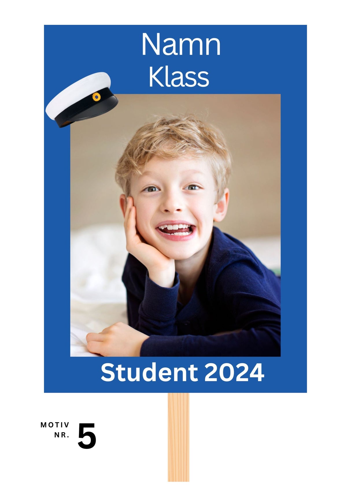 Studentskylt och studentplakat i Gällivare