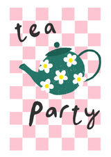 Tea Party Poster och Canvastavla