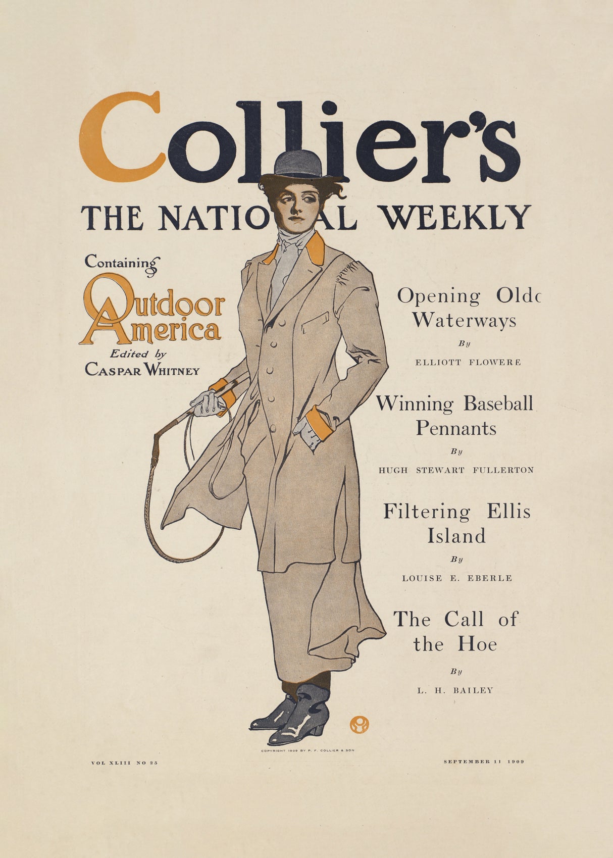 Collier's, the National Weekly, Containing Outdoor America Poster och Canvastavla