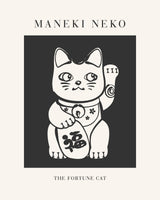 Manekineko Poster och Canvastavla