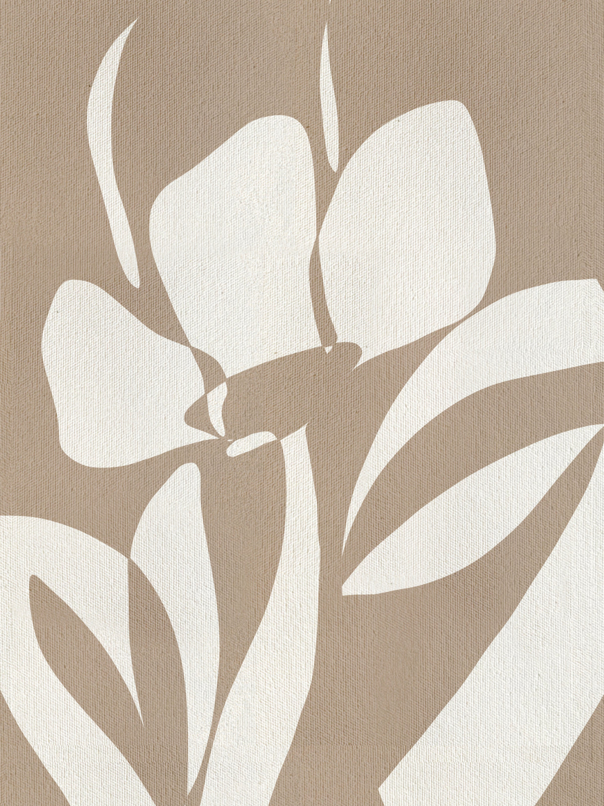 Muted Petals No 3 Poster och Canvastavla