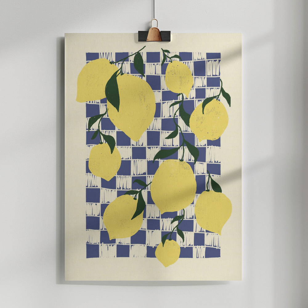 Lemons Poster och Canvastavla