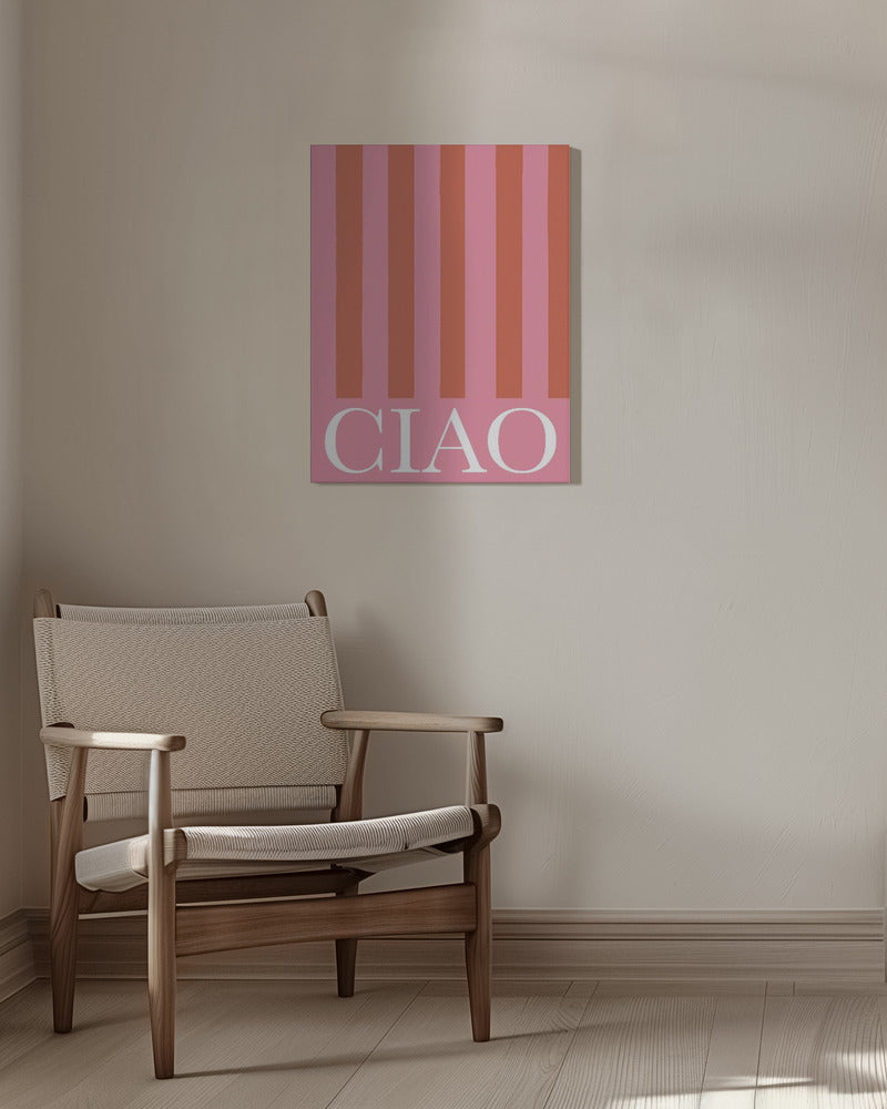 Ciao Stripes Poster och Canvastavla