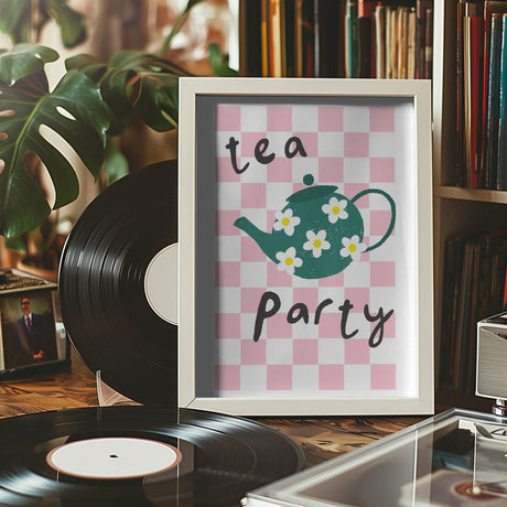 Tea Party Poster och Canvastavla