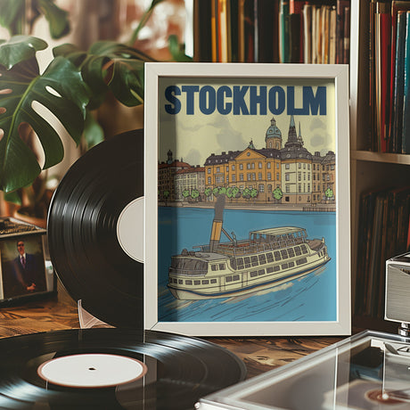 Stockholm Poster och Canvastavla