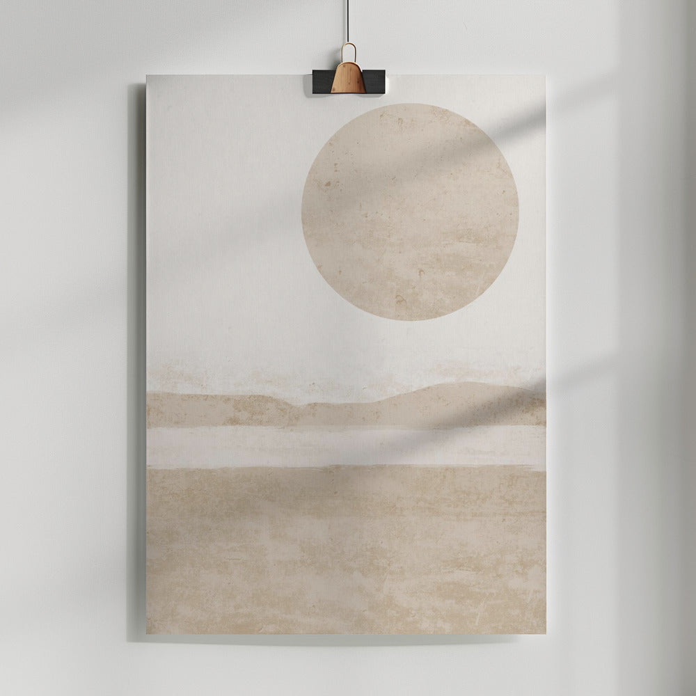 Sunset Art Poster och Canvastavla