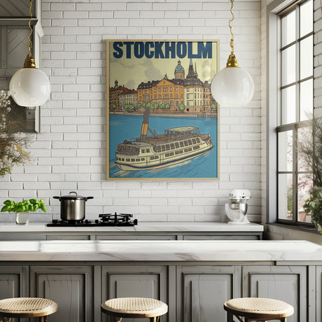 Stockholm Poster och Canvastavla