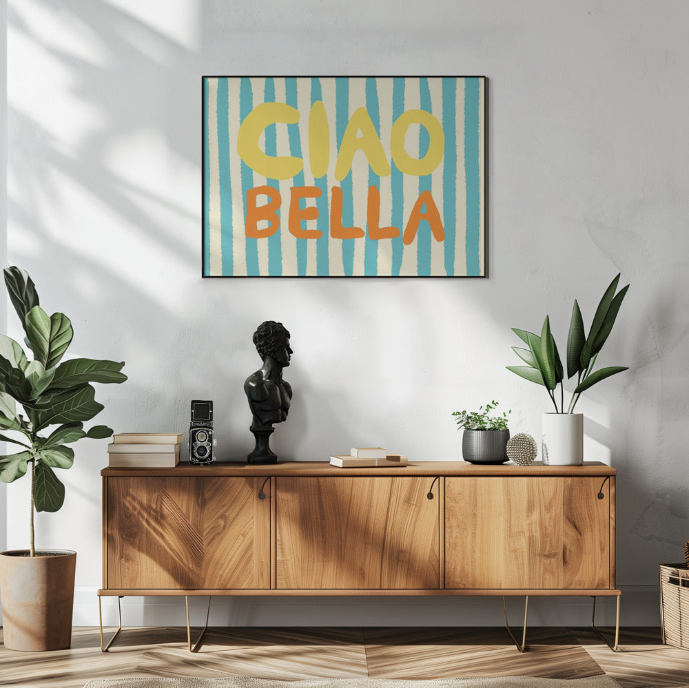 Ciao Bella V Poster och Canvastavla