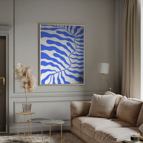 Henri Matisse Blue Algae Poster och Canvastavla