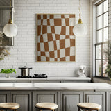 Minimal Checkerboard Poster och Canvastavla