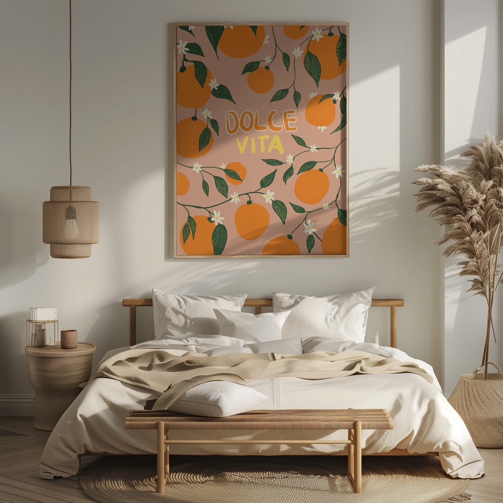 Dolce Vita & Oranges Poster och Canvastavla