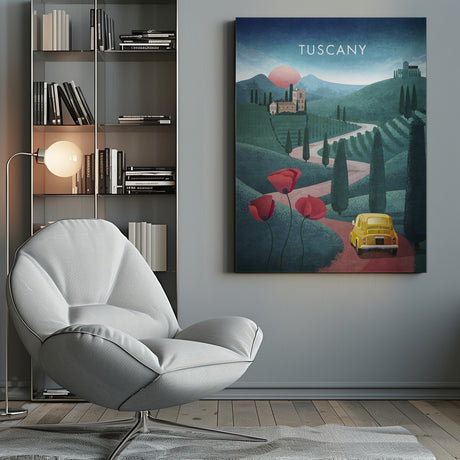 Tuscanytext Poster och Canvastavla