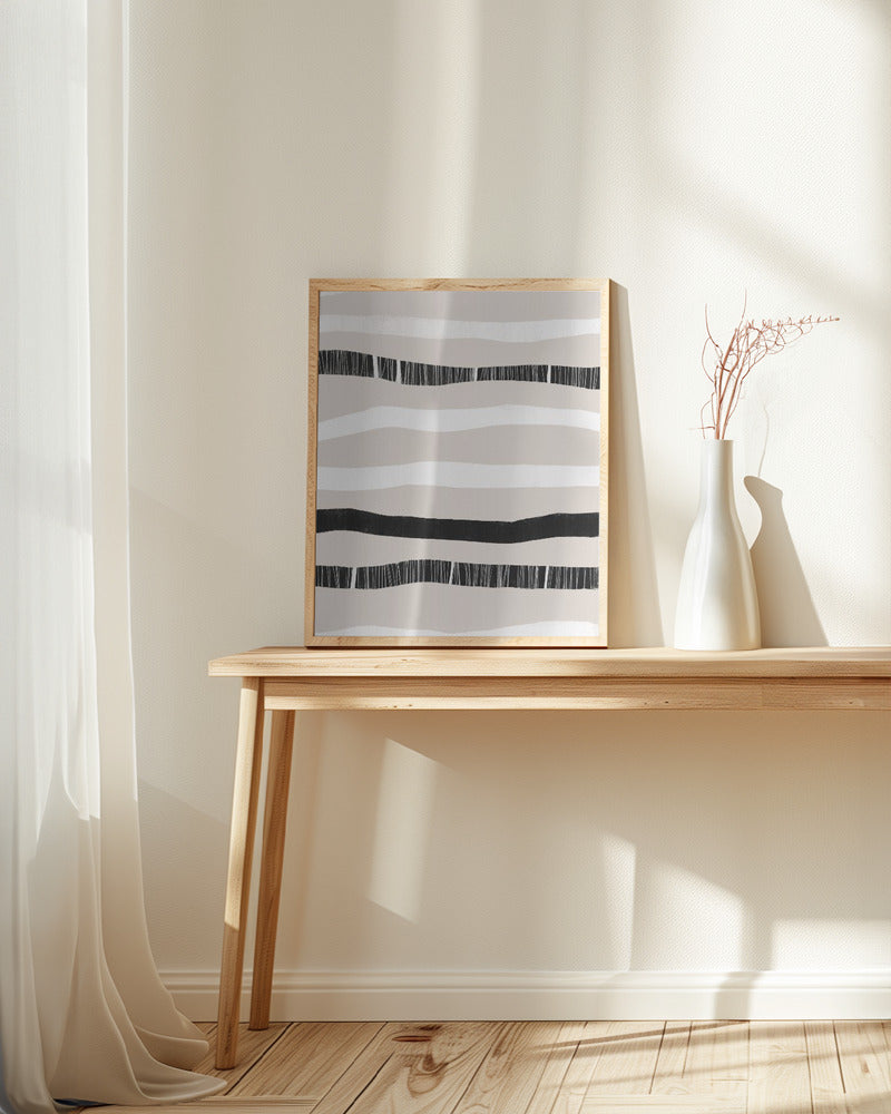 Stripes and Harmony Poster och Canvastavla