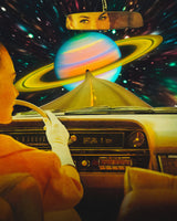 Saturn Commute Poster och Canvastavla