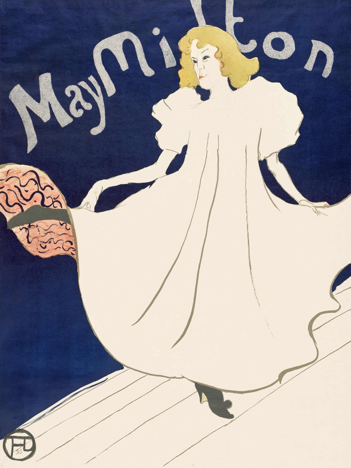 May Milton Poster(1895) Poster och Canvastavla