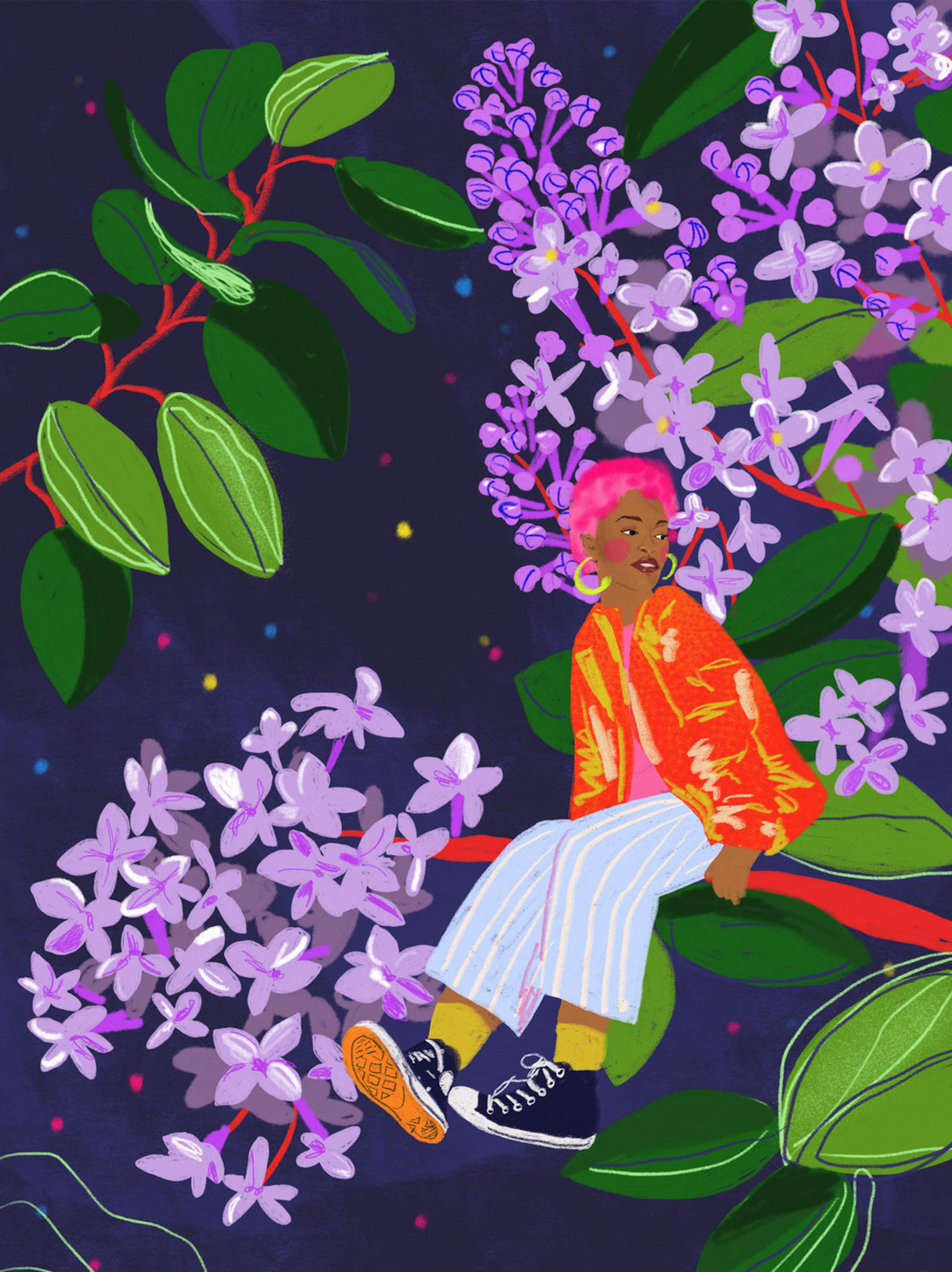 Lilac Poster och Canvastavla