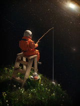 Star Fishing Poster och Canvastavla