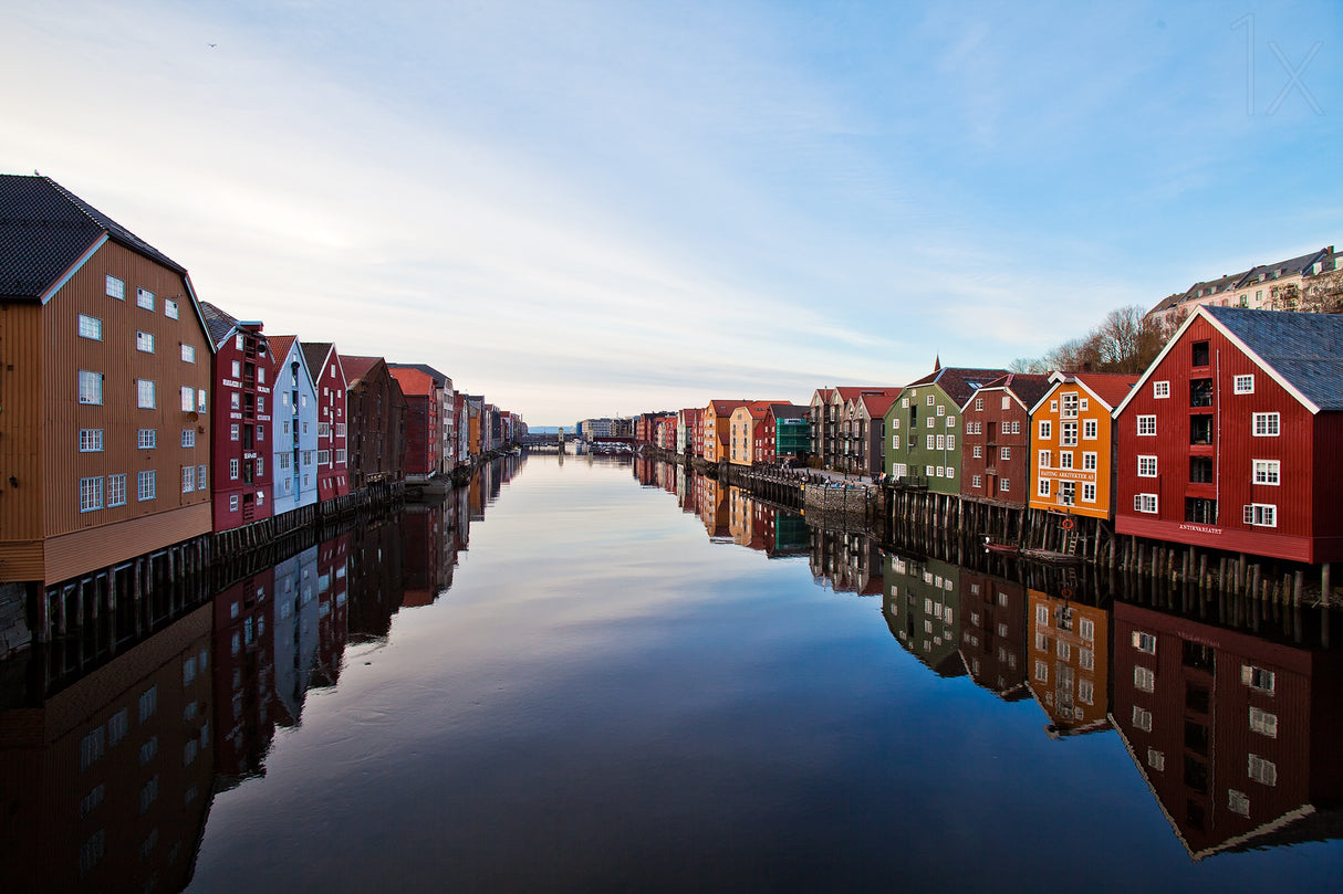 Trondheim, Norway Poster och Canvastavla