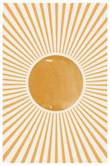 Boho Sun Poster och Canvastavla