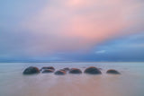 Moeraki Boulders Poster och Canvastavla