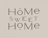 Home Sweet Home Poster och Canvastavla