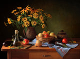 Still life with vegetables Poster och Canvastavla