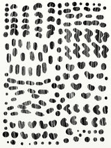 Dots and Strokes Poster och Canvastavla