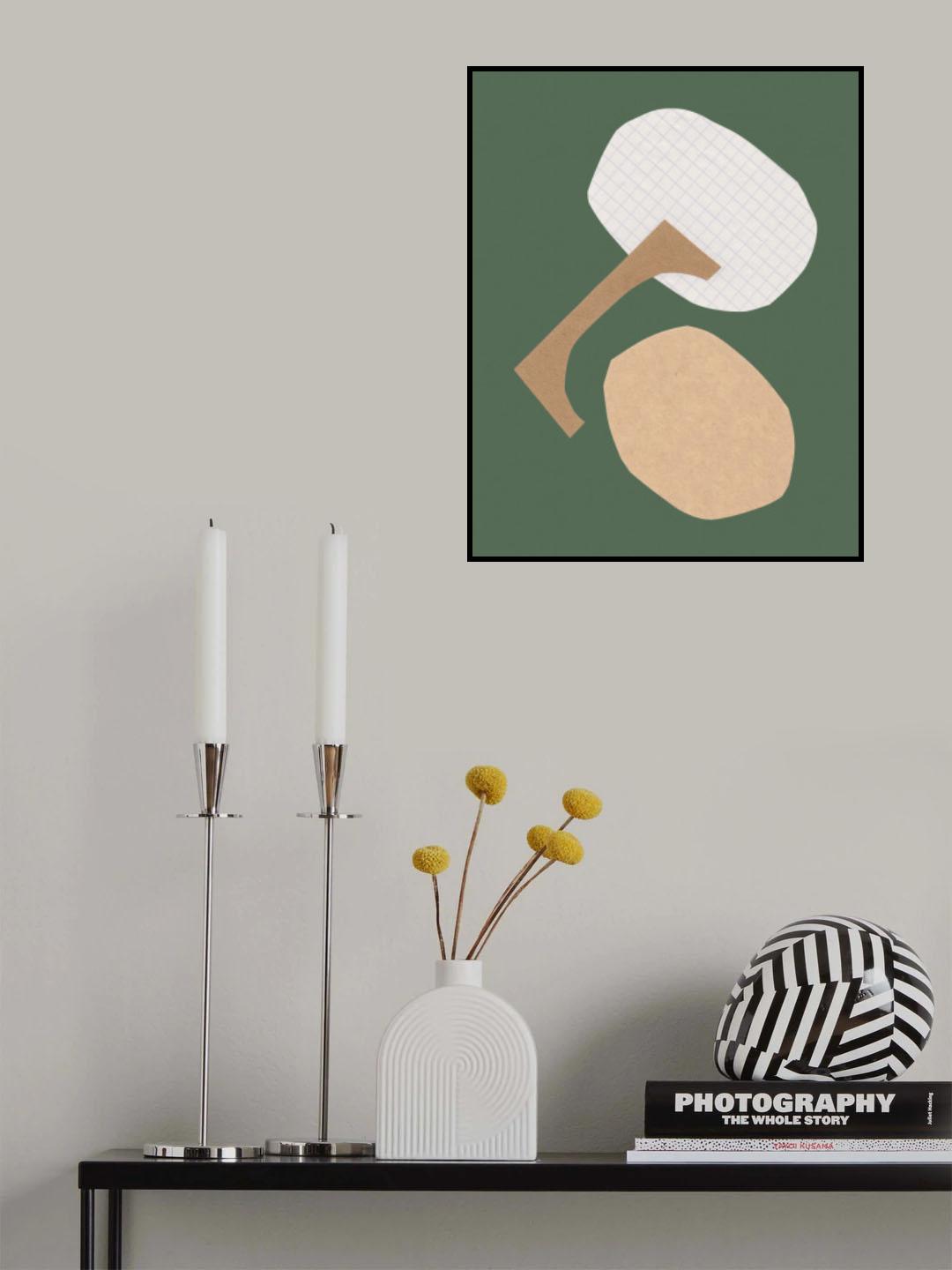 Three Shapes #3 Poster och Canvastavla