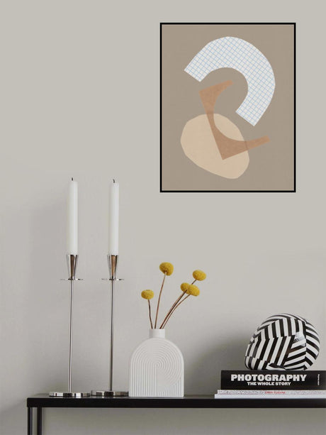 Three shapes #1 Poster och Canvastavla