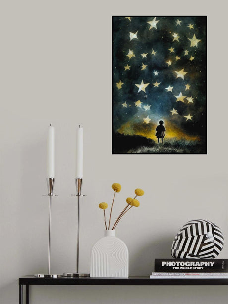 Look To The Stars Poster och Canvastavla