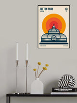 Sefton Park Palm House Travel Print Poster och Canvastavla