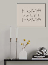 Home Sweet Home Poster och Canvastavla