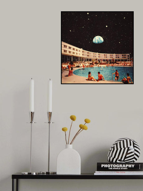 Lunar Pool Poster och Canvastavla