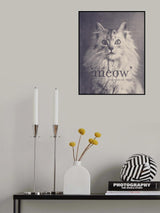 Famous Quote Cat Poster och Canvastavla