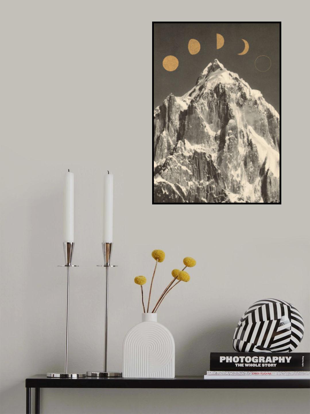 Moon Phases ★★★ Poster och Canvastavla