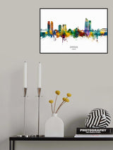 Amman Skyline Poster och Canvastavla