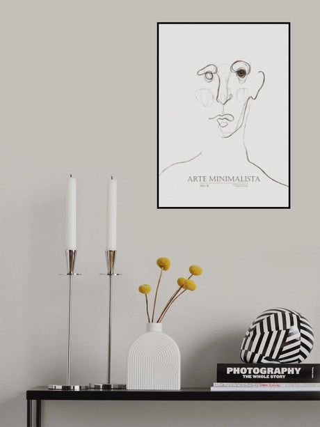 Arte Minimalista No2 Poster och Canvastavla