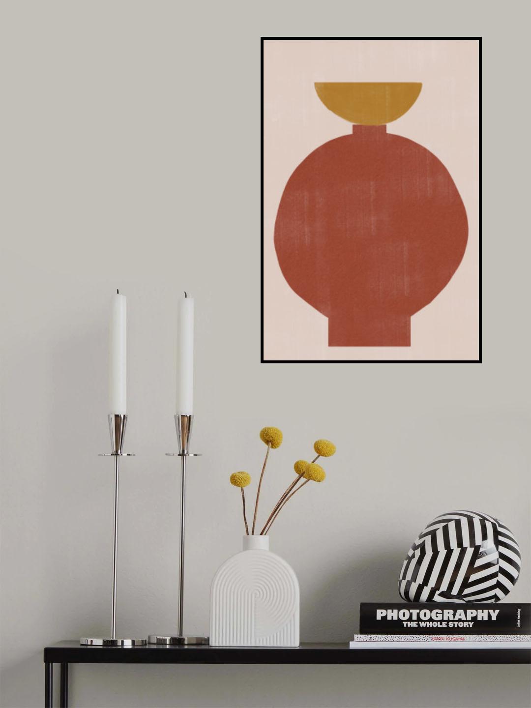 Vase No2. Poster och Canvastavla